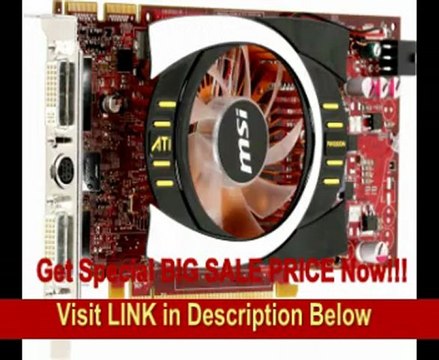 MSI R4770-T2D512 Radeon HD4770 512MB GDDR5 PCI Express 2.0 x16 HDCP Ready CrossFire Supported Video Card
