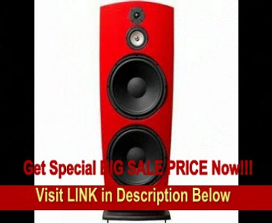 Jamo R 909 Reference Series Speaker - Each (High Gloss Red)