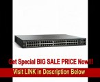 Cisco SF200-48P Switch 48 10/100 Ports, Smart Switch, PoE, 2 Combo Mini-GBIC Ports, PoE, Warranty, One Year Tech Support - SLM248PTNA