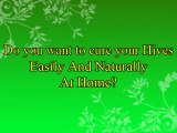 How to Treat Skin Hives Naturally