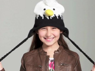 KNIT EAGLE ANIMAL HATS | www.AnimalHats.us