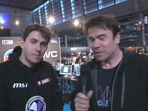 PGW 2012 : Franck Guillaume avec KleeneX