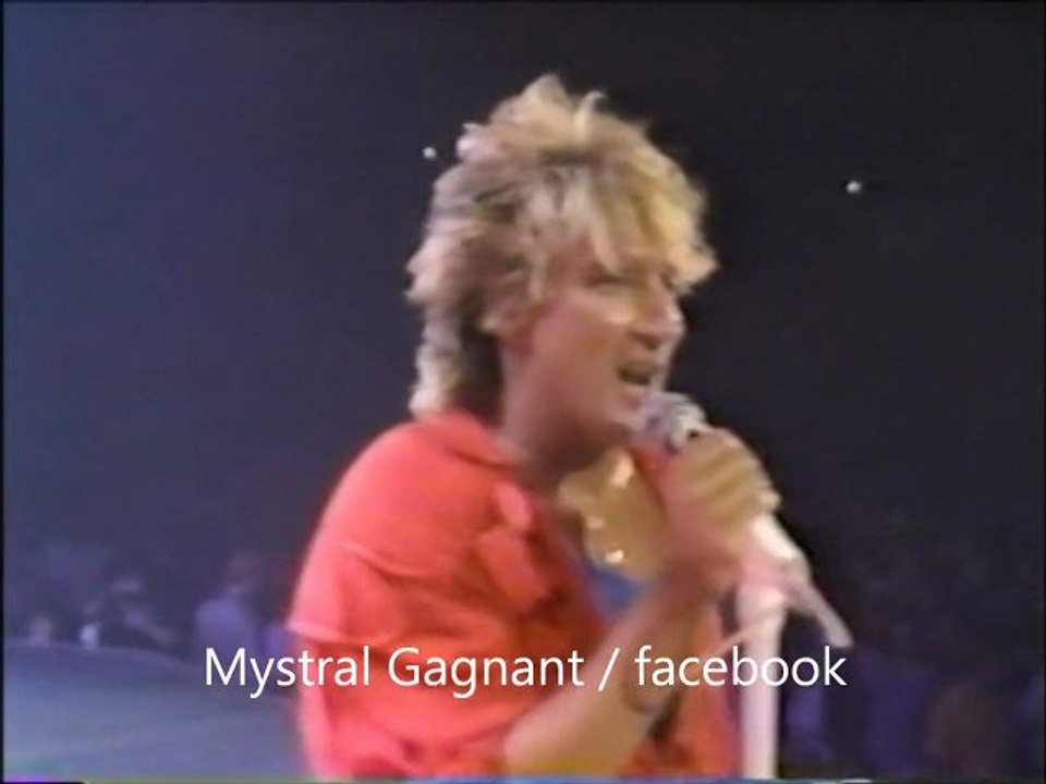06 hot legs Rod STEWART live 1984 [HD]