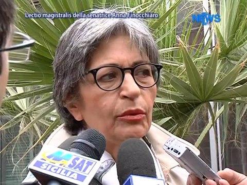 Lectio Magistralis Della Senatrice Anna Finocchiaro - News D1 Television TV
