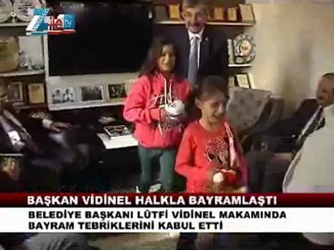 Başkan vidinel halk ile bayramlaştı.