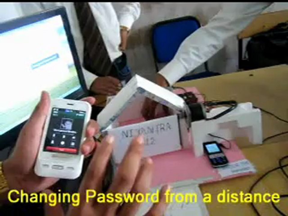 VHDL & FPGA Project : Prototype - Wireless Controlled Secured Garage using DTMF Technology.