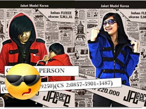 jaket couple distro Bandung dan Surabaya