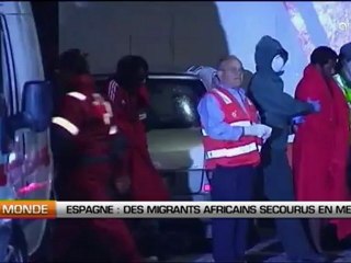 Espagne: Des migrants africains retrouvés en mer