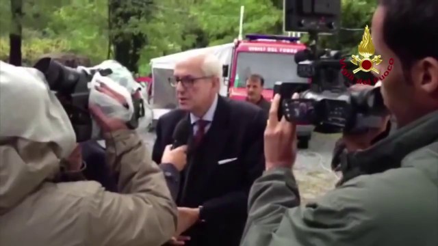 Potenza - Terremoto nel Pollino 10 - Interviste Prefetto Tronca (28.10.12)