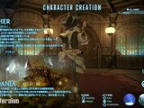 Final Fantasy XIV : A Realm Reborn - La création de personnage
