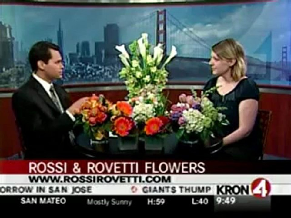 Best Florist San Francisco, Rossi & Rovetti offers same day flowers delivery
