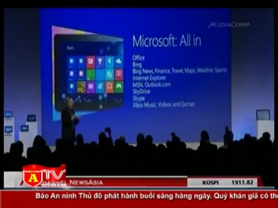 ANTÐ - Microsoft chính thức công bố hệ điều hành mới nhất Windows 8