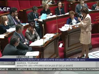 Travaux en séance : Discussion sur le financement de la Sécurité Sociale