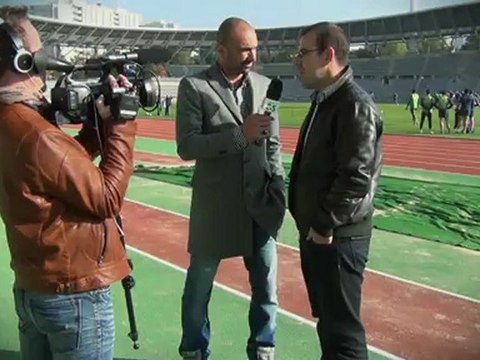 Jerome Alonzo rencontre Arnaud du Midol pour Place 2 be spécial Stade Francais / Toulouse