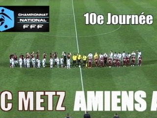 J10 - FC Metz AC Amiens - le résumé