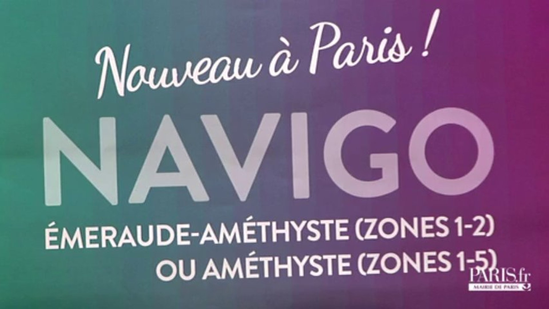 carte améthyste paris Obtenir son passe Navigo Emeraude Améthyste   Vidéo Dailymotion