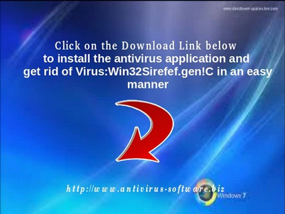 Virus:Win32/Sirefef.gen!C - Delete Virus:Win32/Sirefef.gen!C