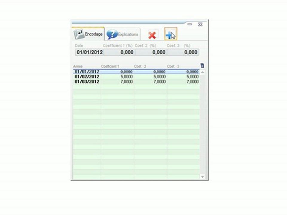 Stocks - Optimizze: Coefficient K - ERP - v16