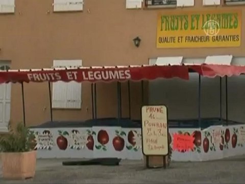 На Францию обрушились снег и ветер