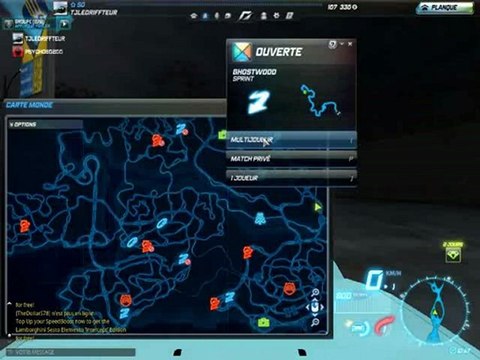 presentation de la lexus LFA avec PSYCH0 sur nfs world est en double vue!