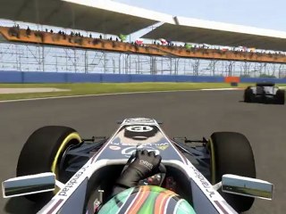 F1 2011 - GP d'Inde - Départ en onboard