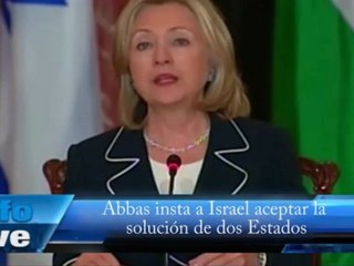 Abbas insta a Israel aceptar la solución de dos Estados