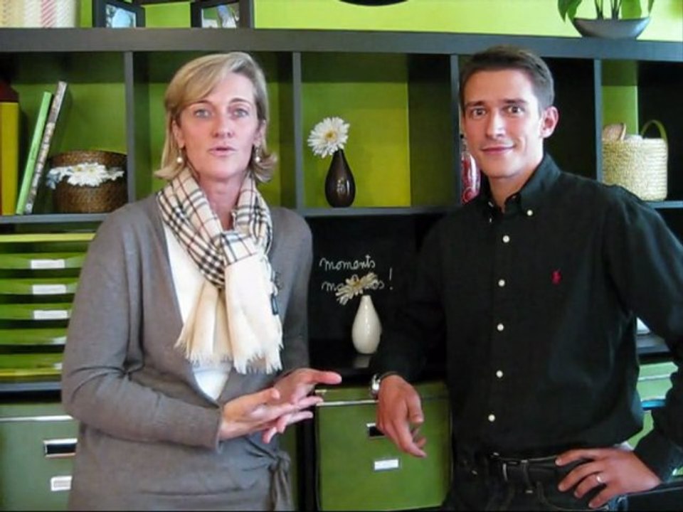 Blandine PEILLON et Joël CHAREYRON présentent le dispositif Activ'Entreprendre