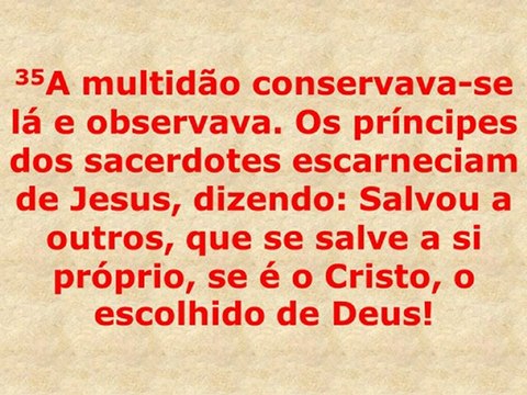 O Rosário refletido com os textos bíblicos - Parte 3 - Mistérios Dolorosos