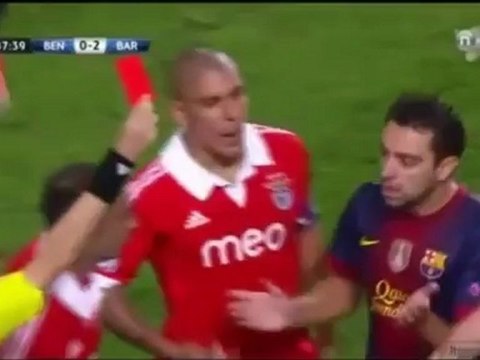 Benfica Lizbona - FC Barcelona 0:2 (2.10.2012) Liga Mistrzów - faza grupowa: 2. kolejka