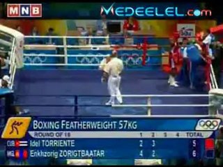 Бээжин 2008 - Бокс 57кг (З.Энхзориг Кубын тамирчинтай - II шат)