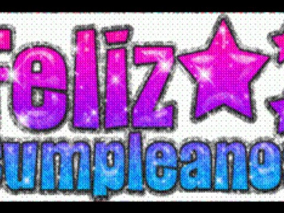 feliz cumpleaños... DIOS te bendiga... canta luis silva...