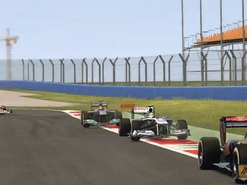 F1 2011 - GP d'Inde - Kier vs Schumacher (4)