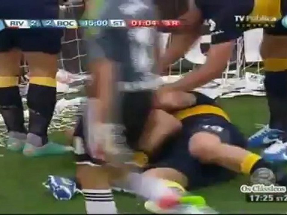 River Plate 2 Boca Juniors 2 - Torneo Inicial - 12a Fecha - 28-10-2012