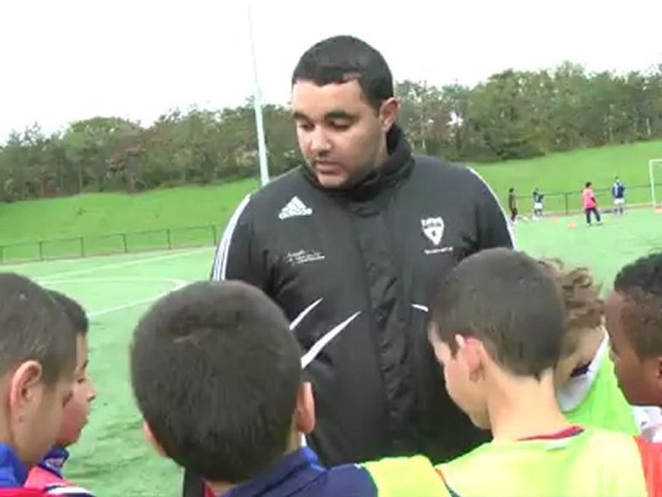 Lancement du stage Colombes en Foot Toussaint 2012