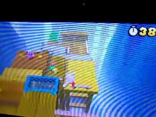 super mario 3D land H.2 les drapeaux jaunes