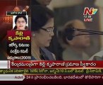 Smt Killi Kruparani Takes Charges-Signing as Central Minister
