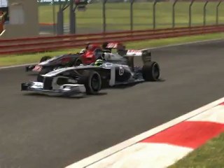 F1 2011 - GP d'Inde - Dépassement osé sur retardataire (1)