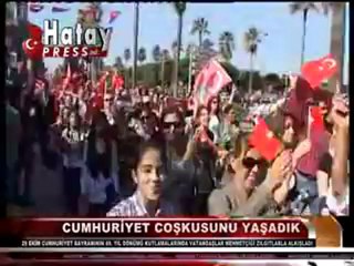 Cumhuriyet Coşkusunu Yaşadık