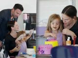 Ben Affleck Bakes Some Cakes with Jennifer Garner and Kids
