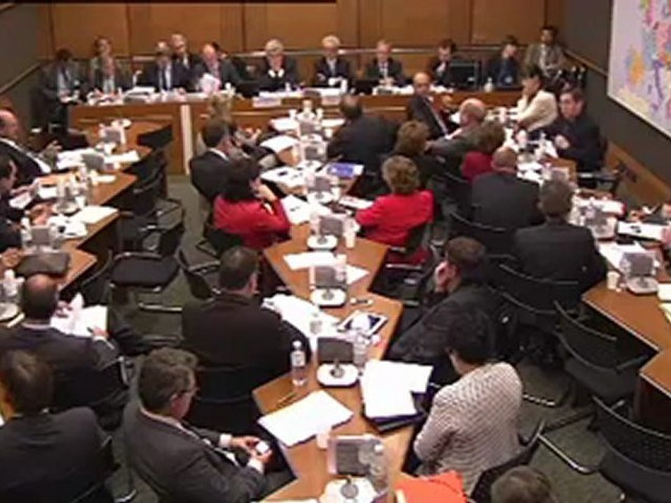 24 octobre 2012 : commission du développement durable