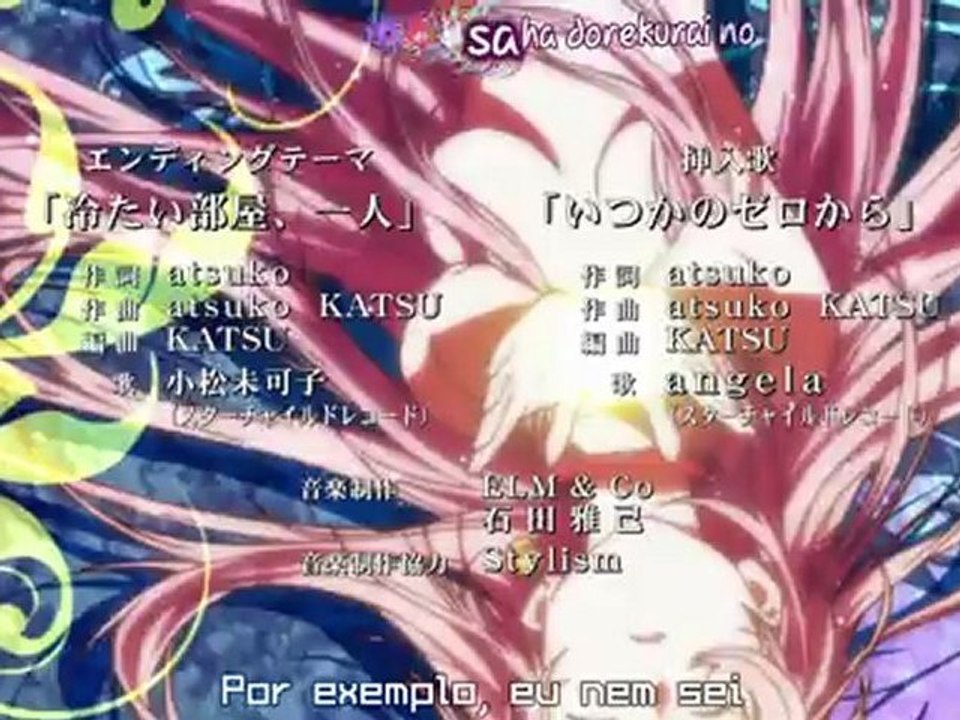 K ED - Tsumetai Heya, Hitori by Mikako Komatsu (PT-BR)