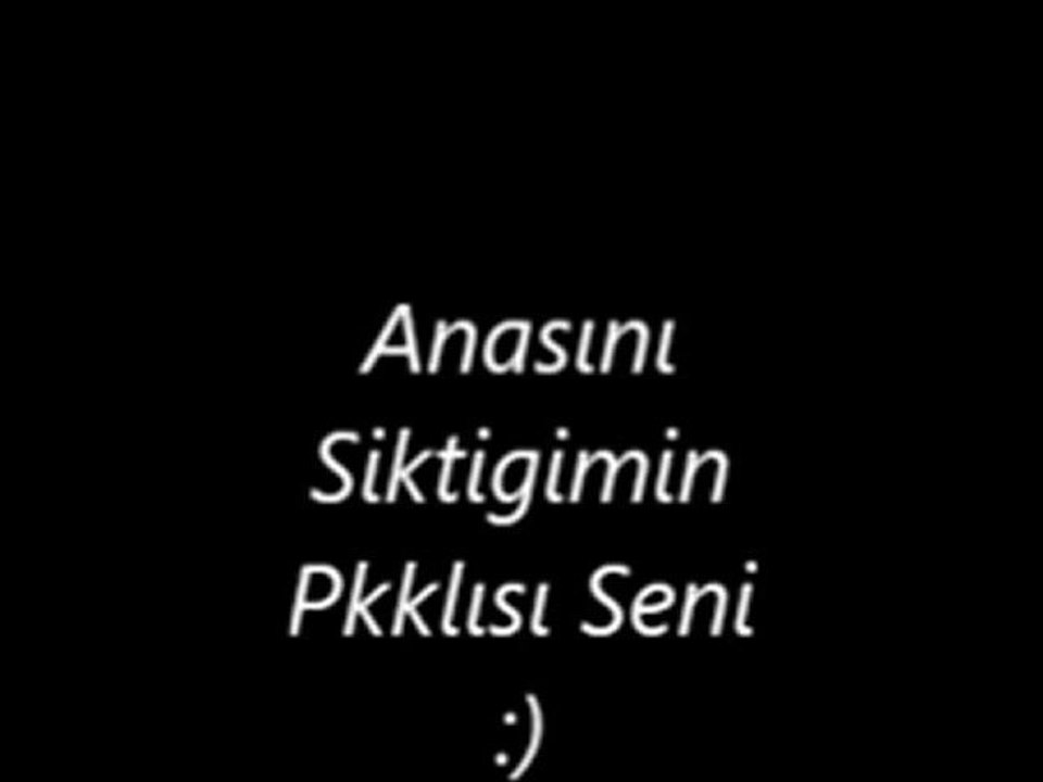 wWw.sesLiKodeS.com Sen Sikilmeye Mahkumsun Çirkin :)
