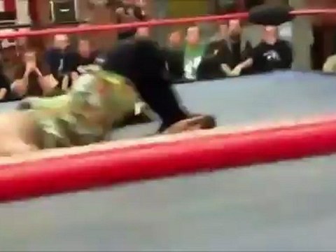 Stunt Goes Wrong: Indy Wrestler Messes Up High Flying Move & Almost Kills Himself