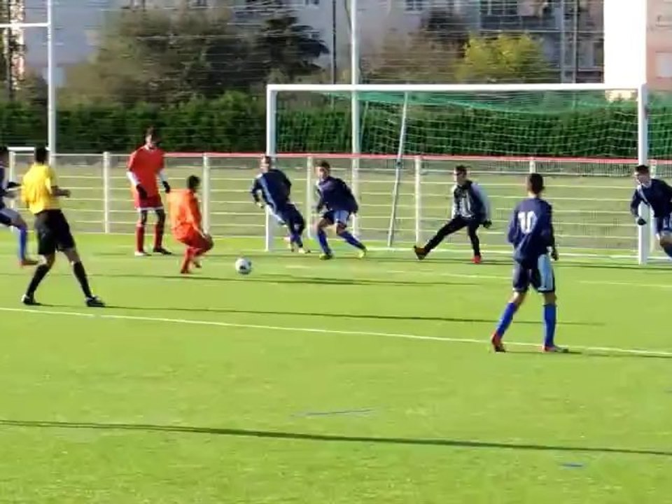 Finale inter-districts U15 Rhône-Alpes Loire-Isère 1 à 0 le 29/10/2012