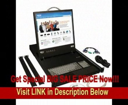 Tripp Lite B070-008-19 8 Port NetCommander Console Cat5 KVM Switch with 19 LCD