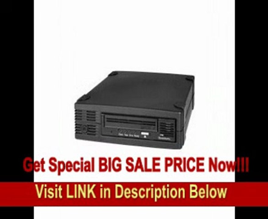 Quantum LTO-4 Tape Drive, Half Height, Tabletop, Model B, Ultra 320 SCSI, Black.
