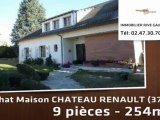 A vendre - maison - CHATEAU RENAULT (37110) - 9 pièces - 25