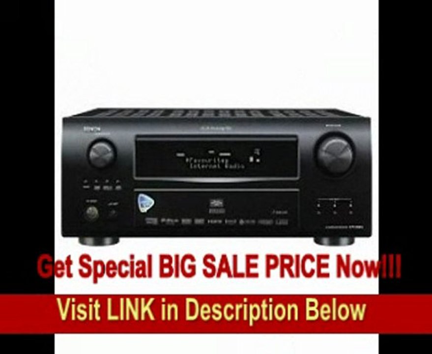 Denon AVR-3808CI 7.1-Channel Multizone Home Theater Receiver with Networking
