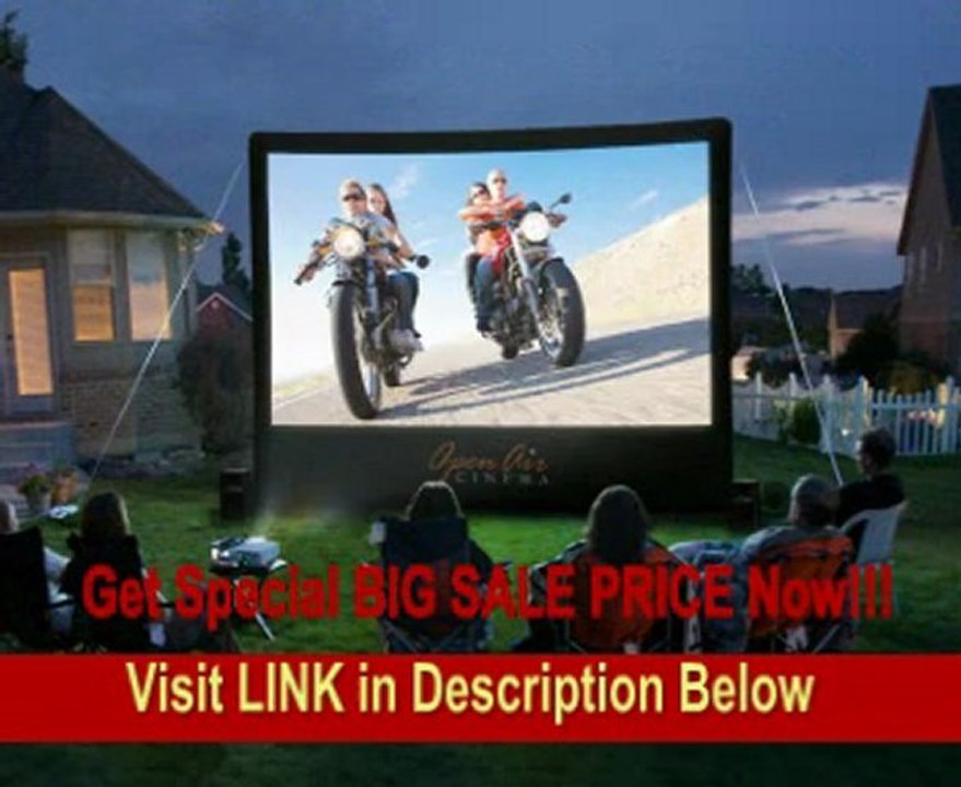 Open Air Cinema 16-feet Outdoor Home Projector Screen
