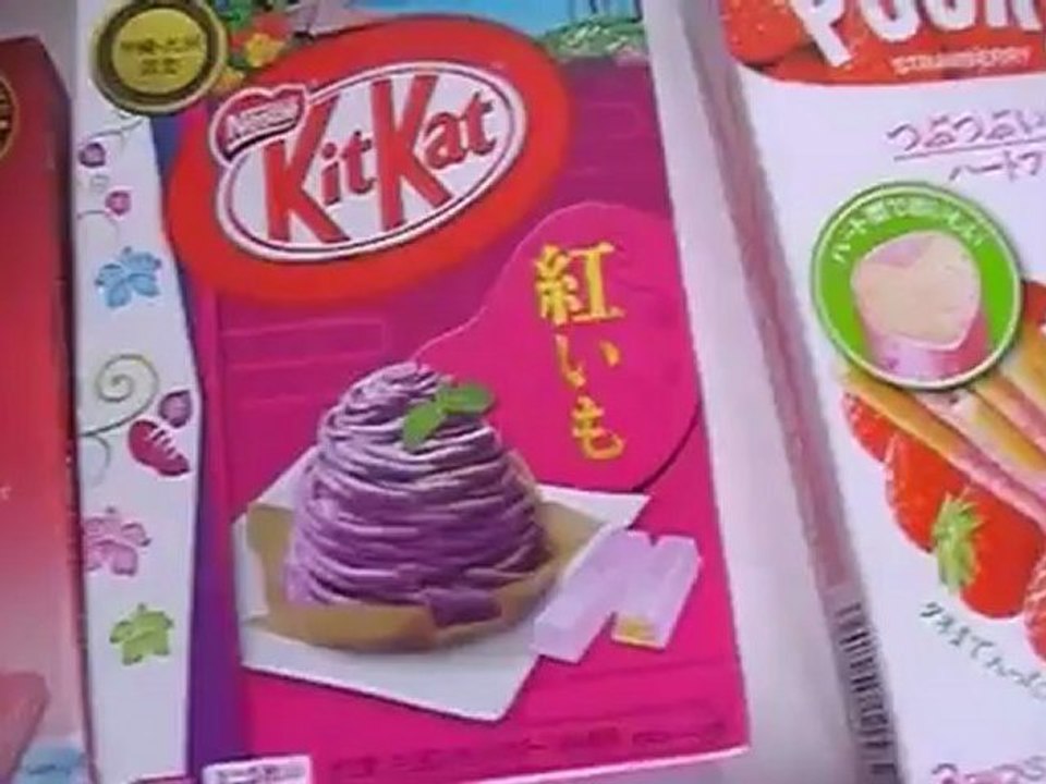 Une pause Kit Kat du Japon ça vous tente?